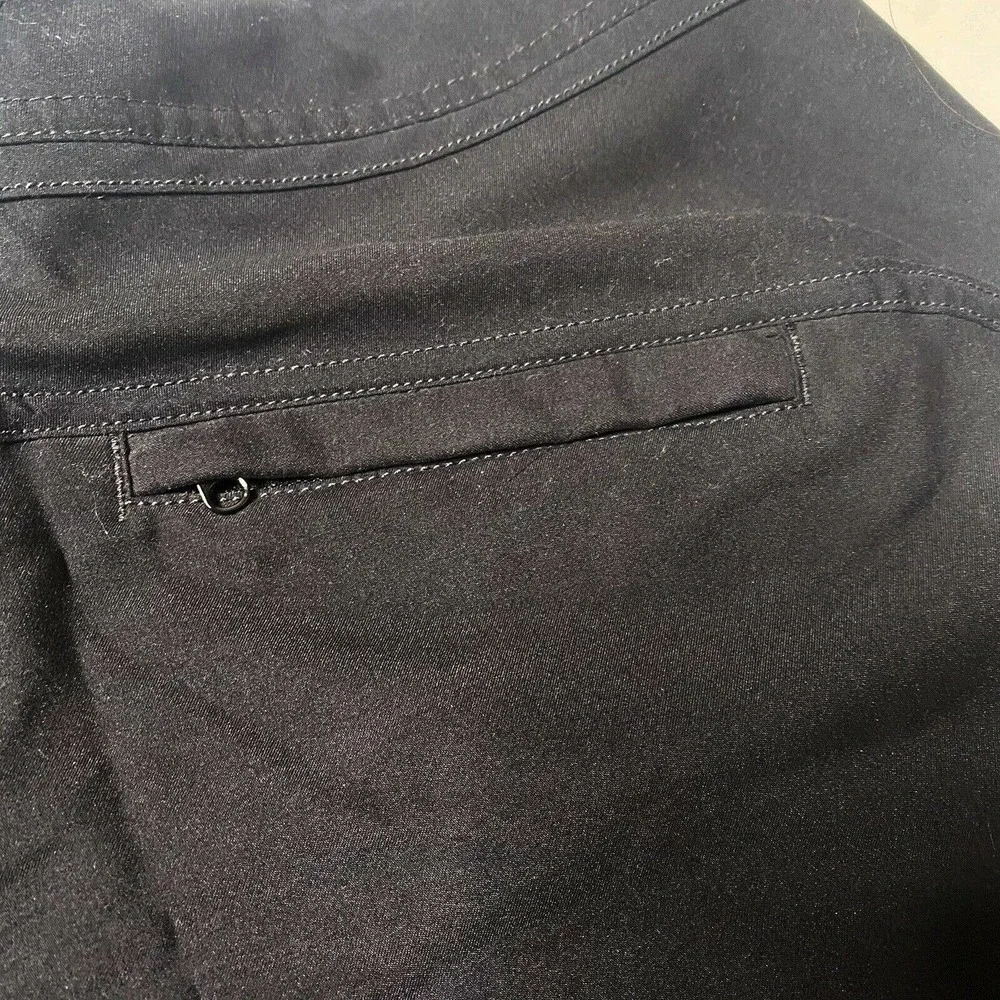 Columbia Omni Shade PFG Sz 6 Hiking Fishing Shorts Womens Black Inseam 9 In